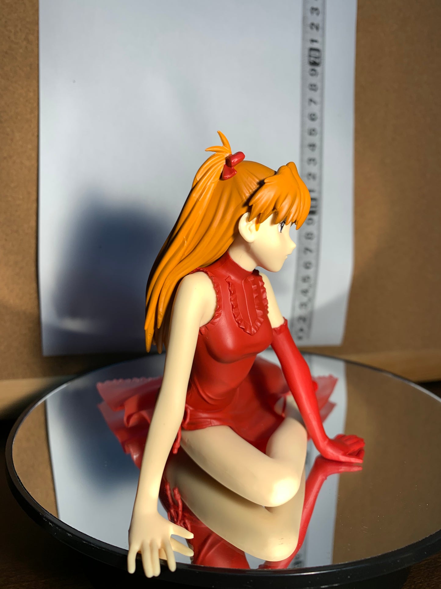 Neon Genesis Evangelion Extra Figure White & Red Ver.1 Asuka Langley 10cm SEGA Prize #125