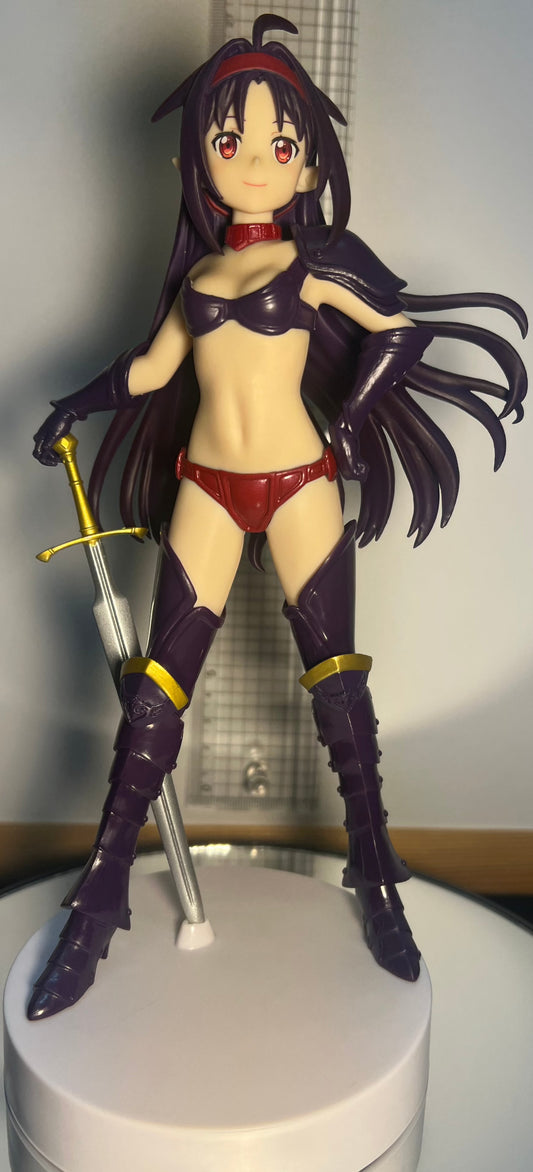 Sword art online EXQ Memory Defrag Bikini Armor Ver. Yuuki 22cm Bandai Banpresto #167